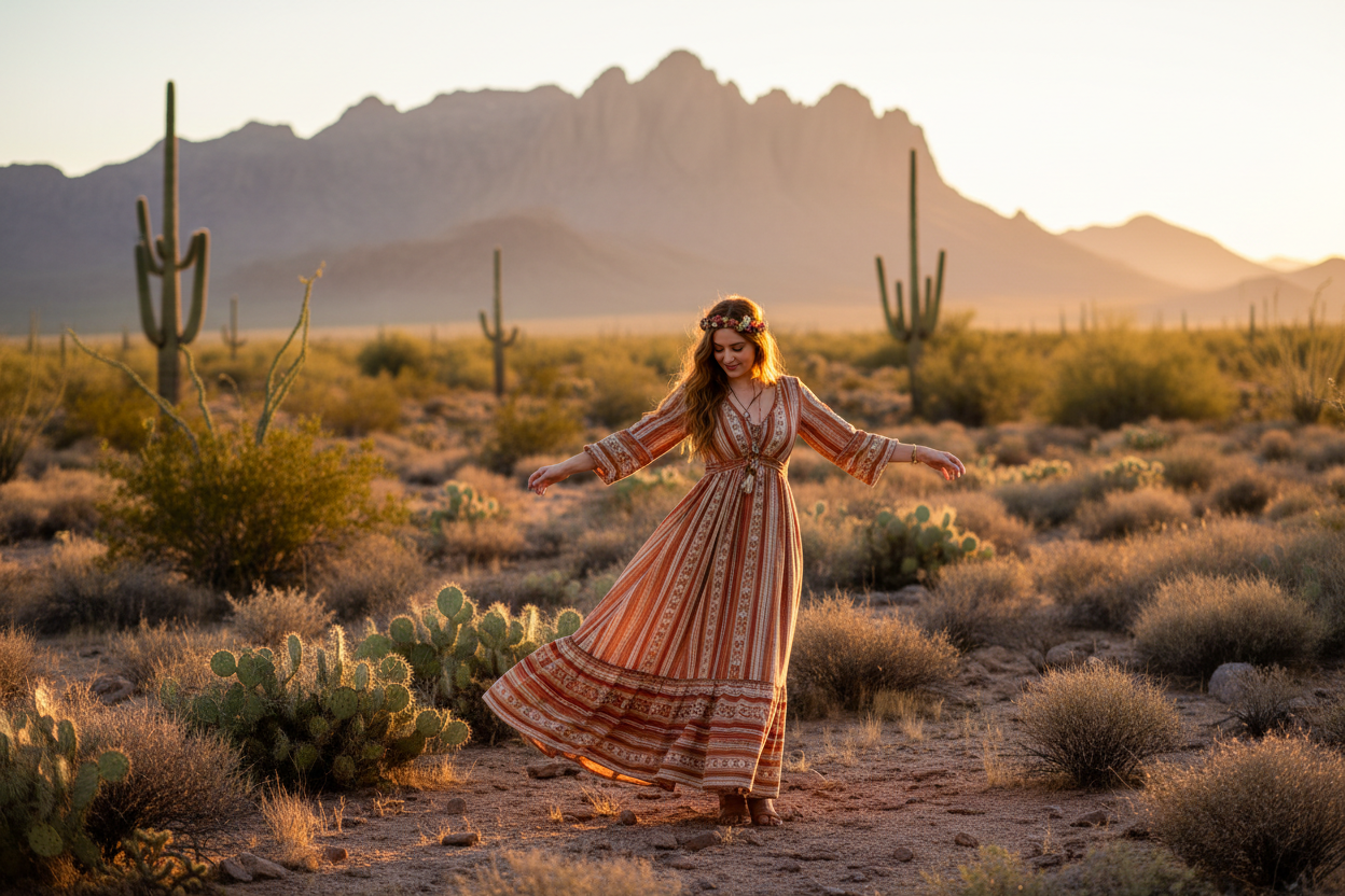 How to Style Boho Dresses for Every Arizona Adventure