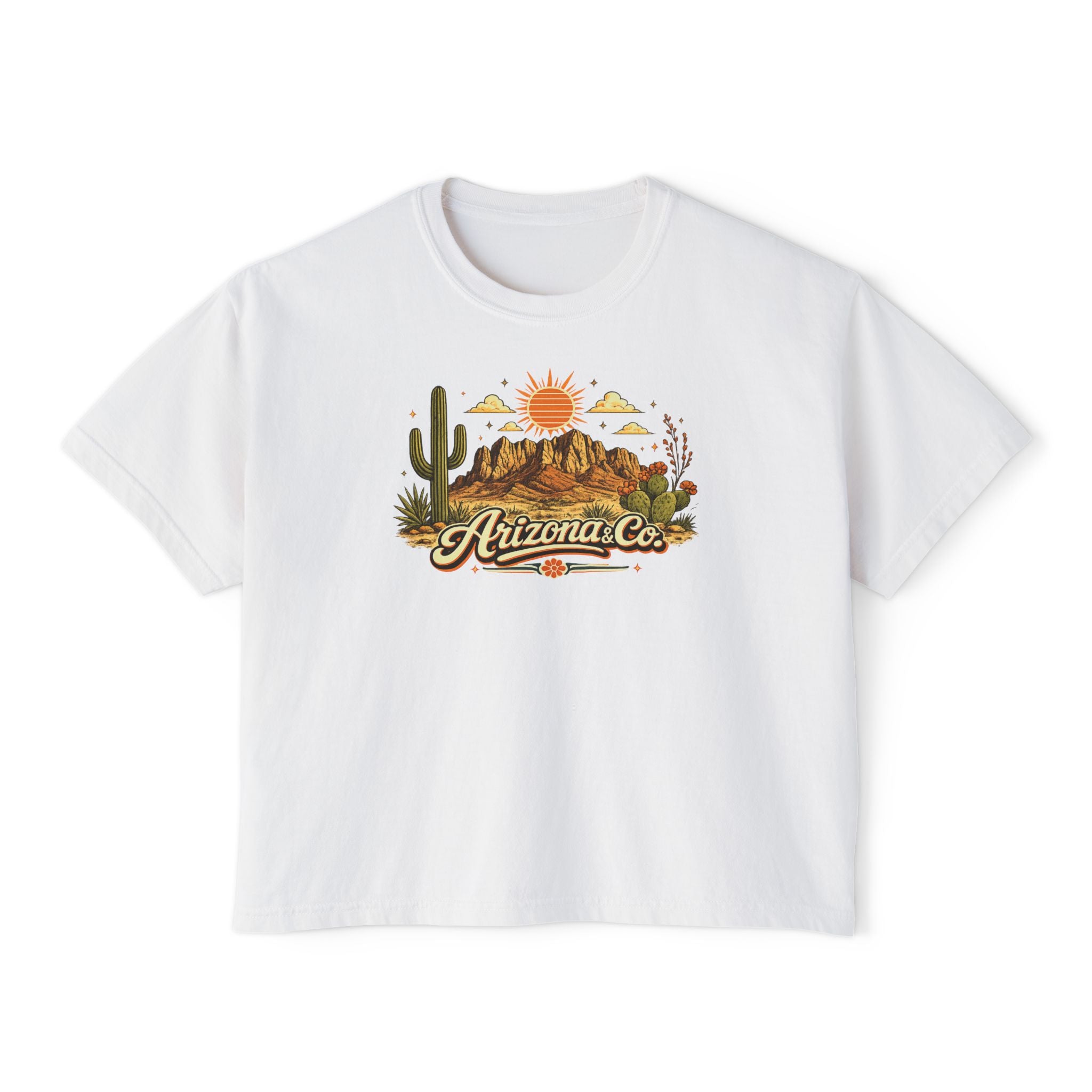 Desert Scene Graphic Logo Tee | Arizona & Co.