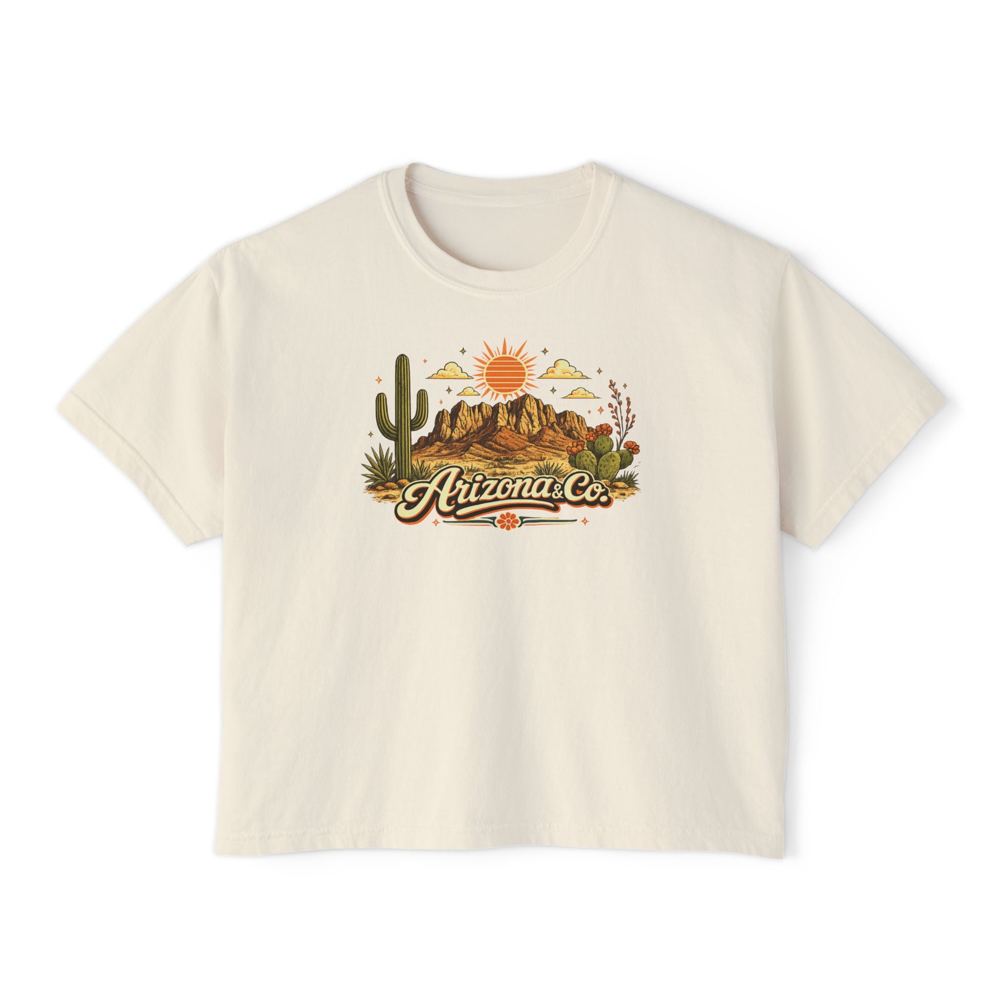 Desert Scene Graphic Logo Tee | Arizona & Co.