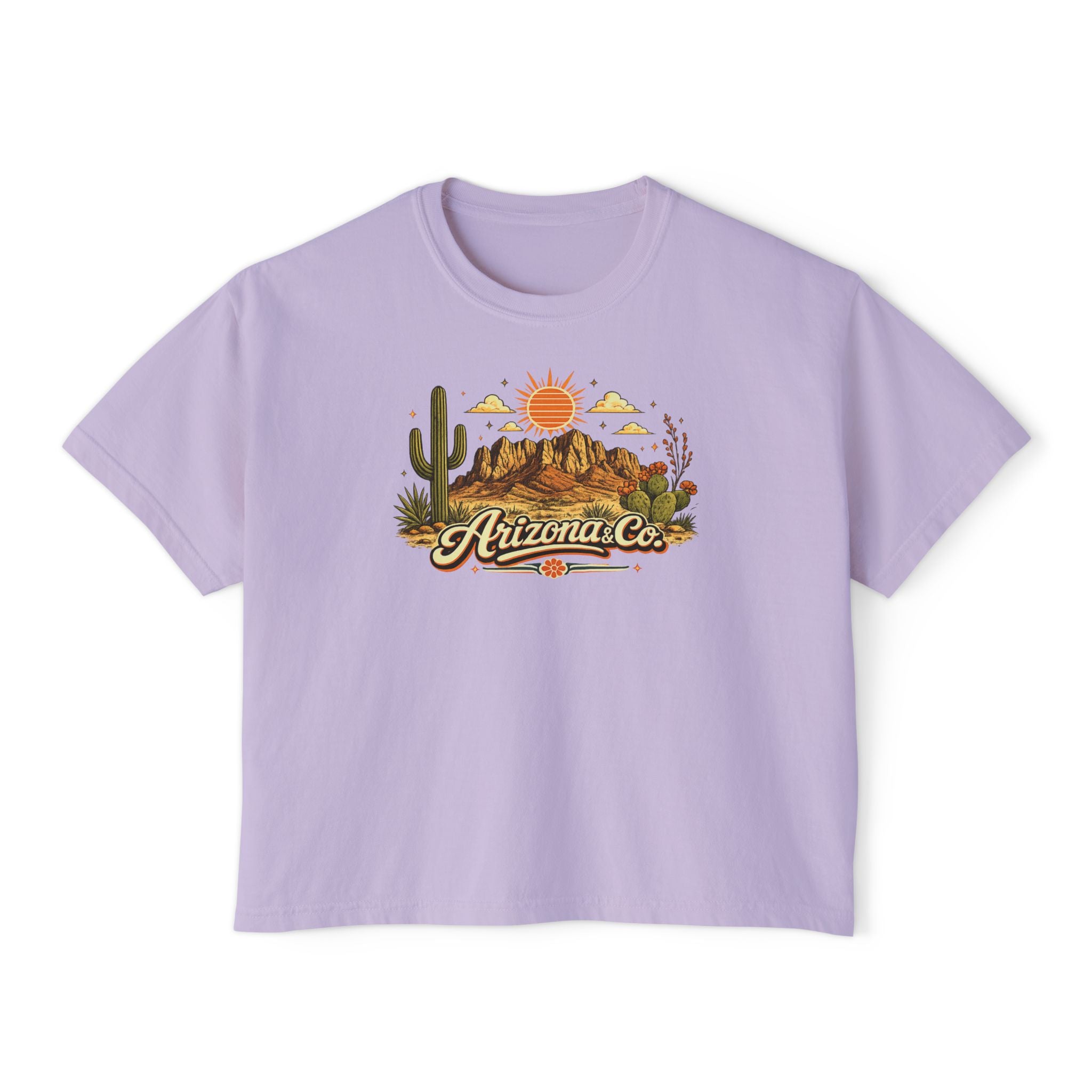 Desert Scene Graphic Logo Tee | Arizona & Co.