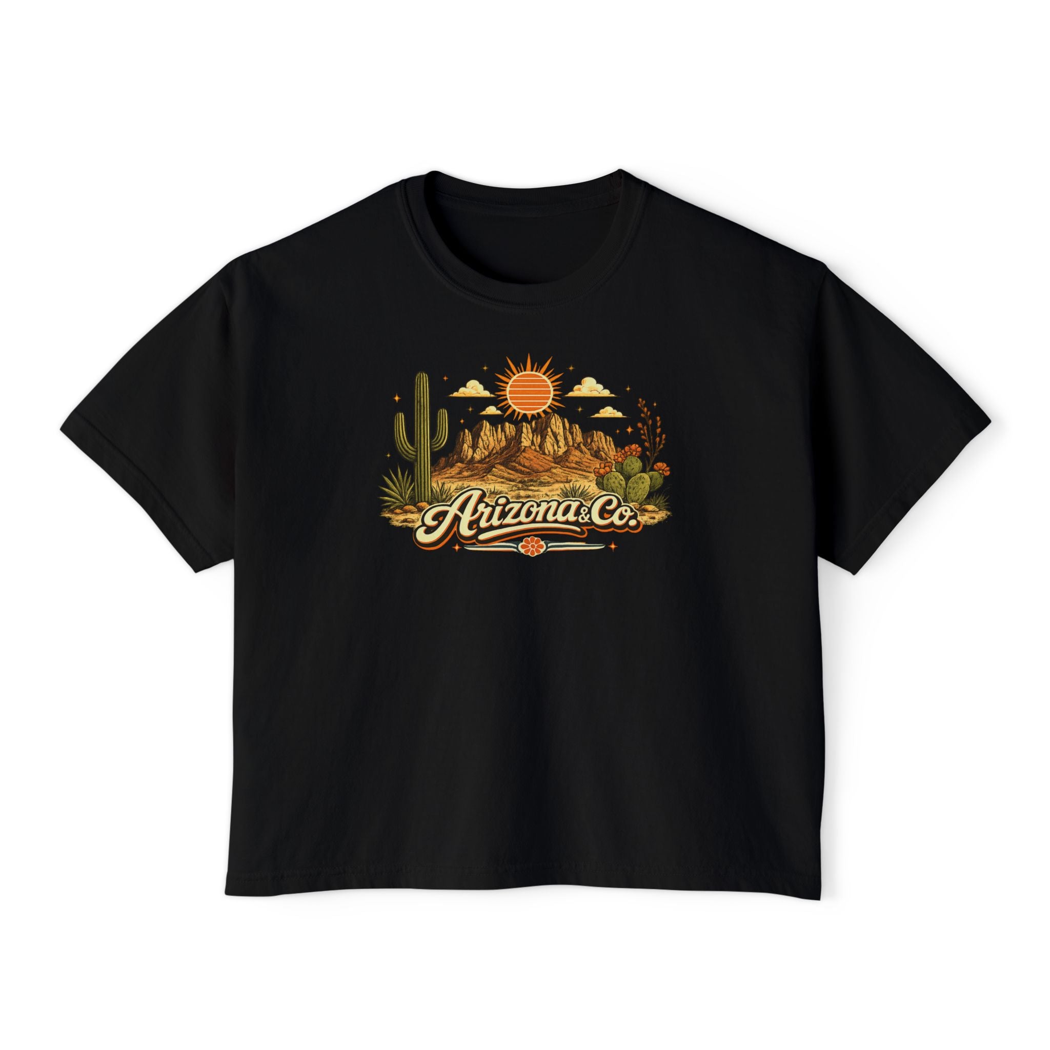 Desert Scene Graphic Logo Tee | Arizona & Co.