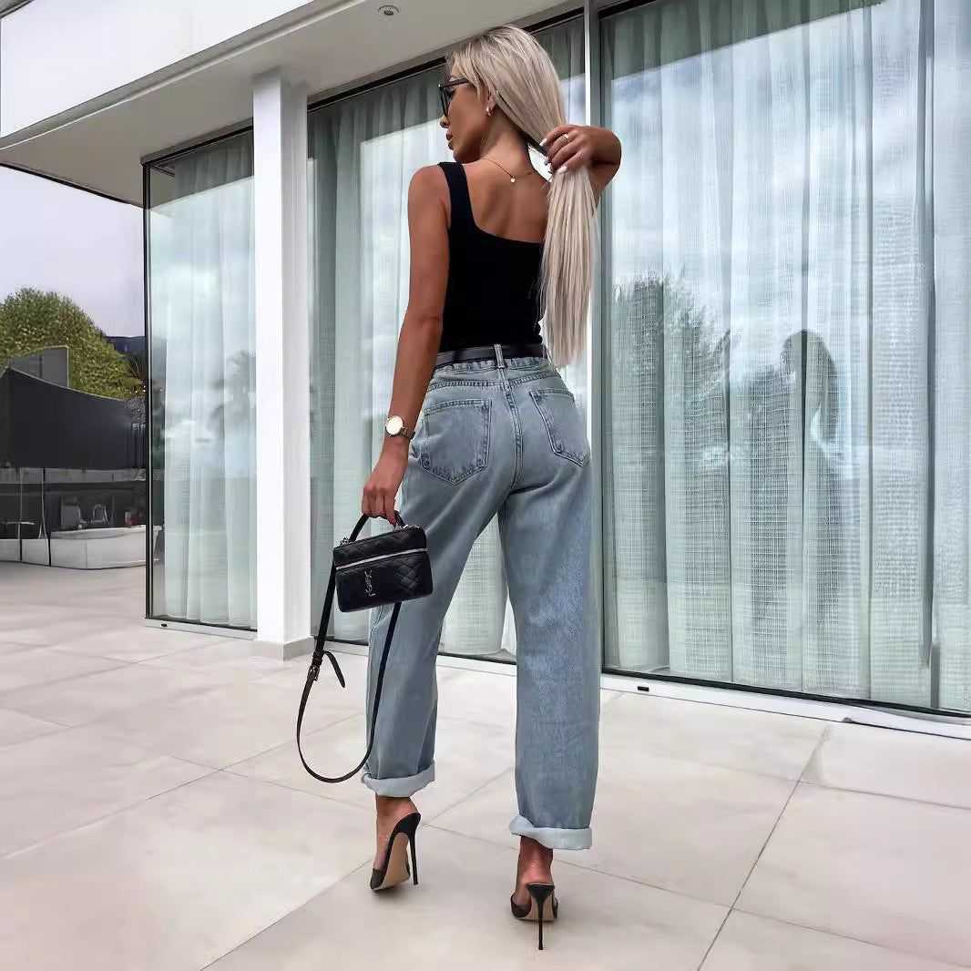 Arizona Hipster Casual Loose Women's Jeans
