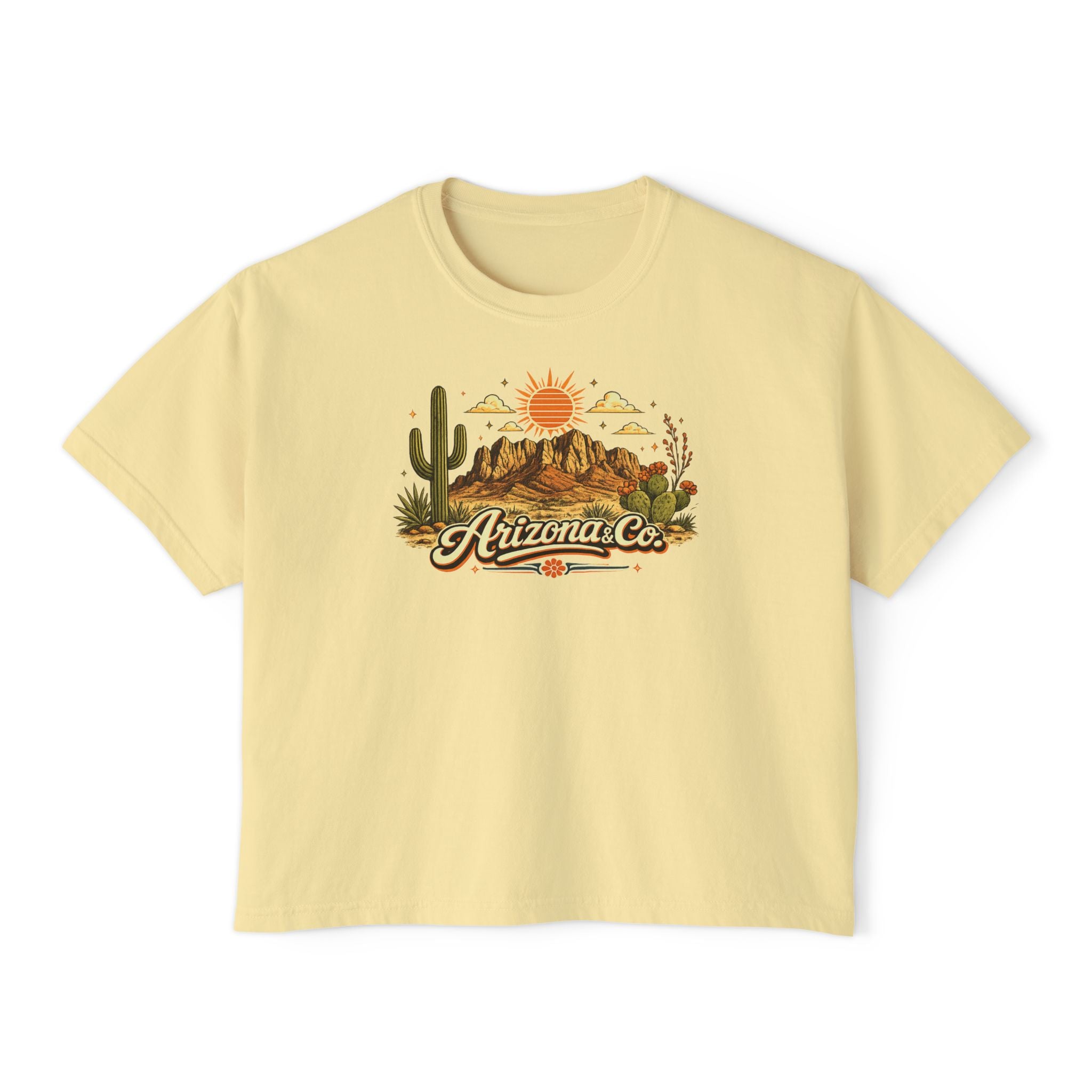 Desert Scene Graphic Logo Tee | Arizona & Co.