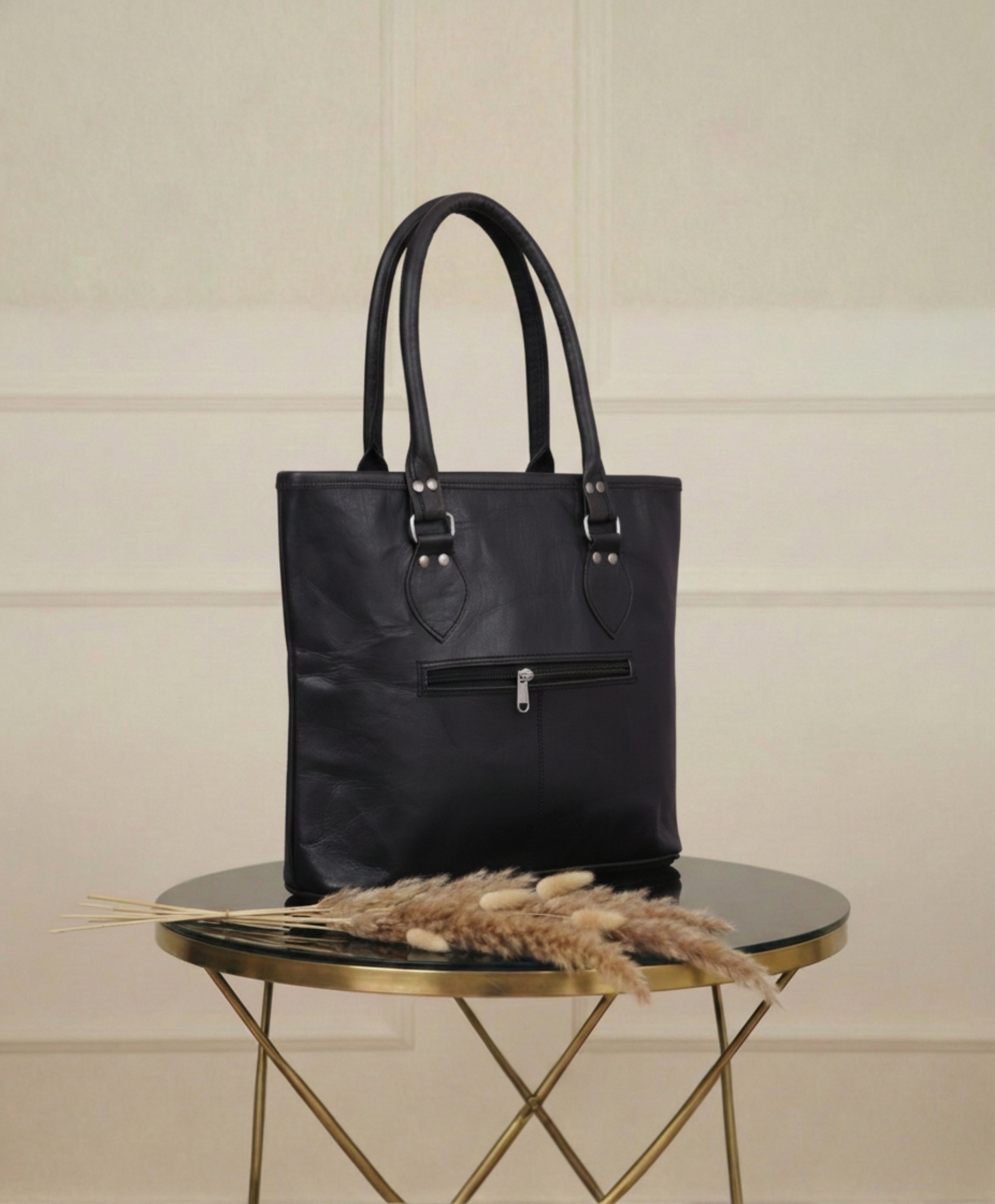 Full Grain Leather Tote Bag