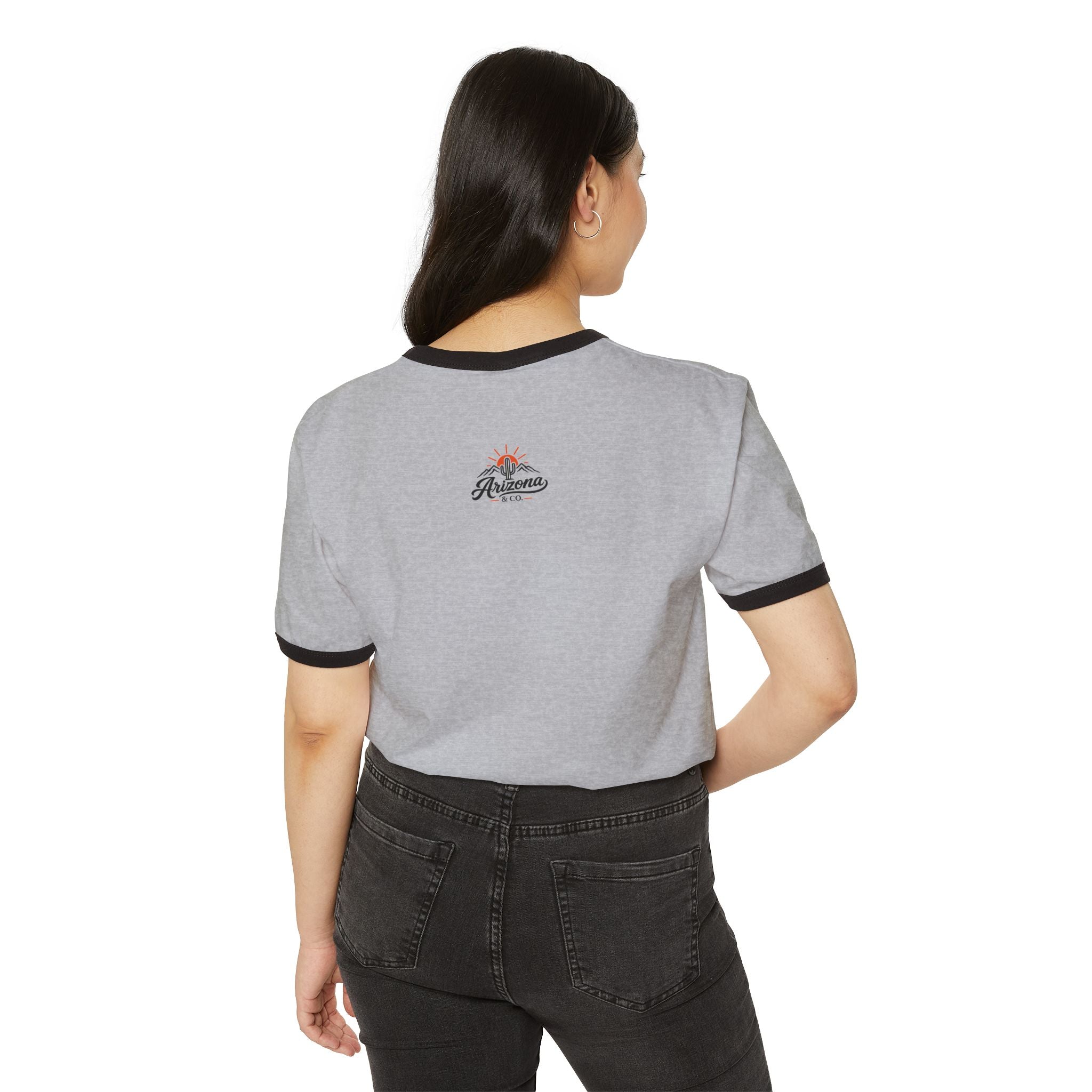 Hotter Than Yesterday Desert Ringer Tee Part of the Arizona & Co. Desert Collection