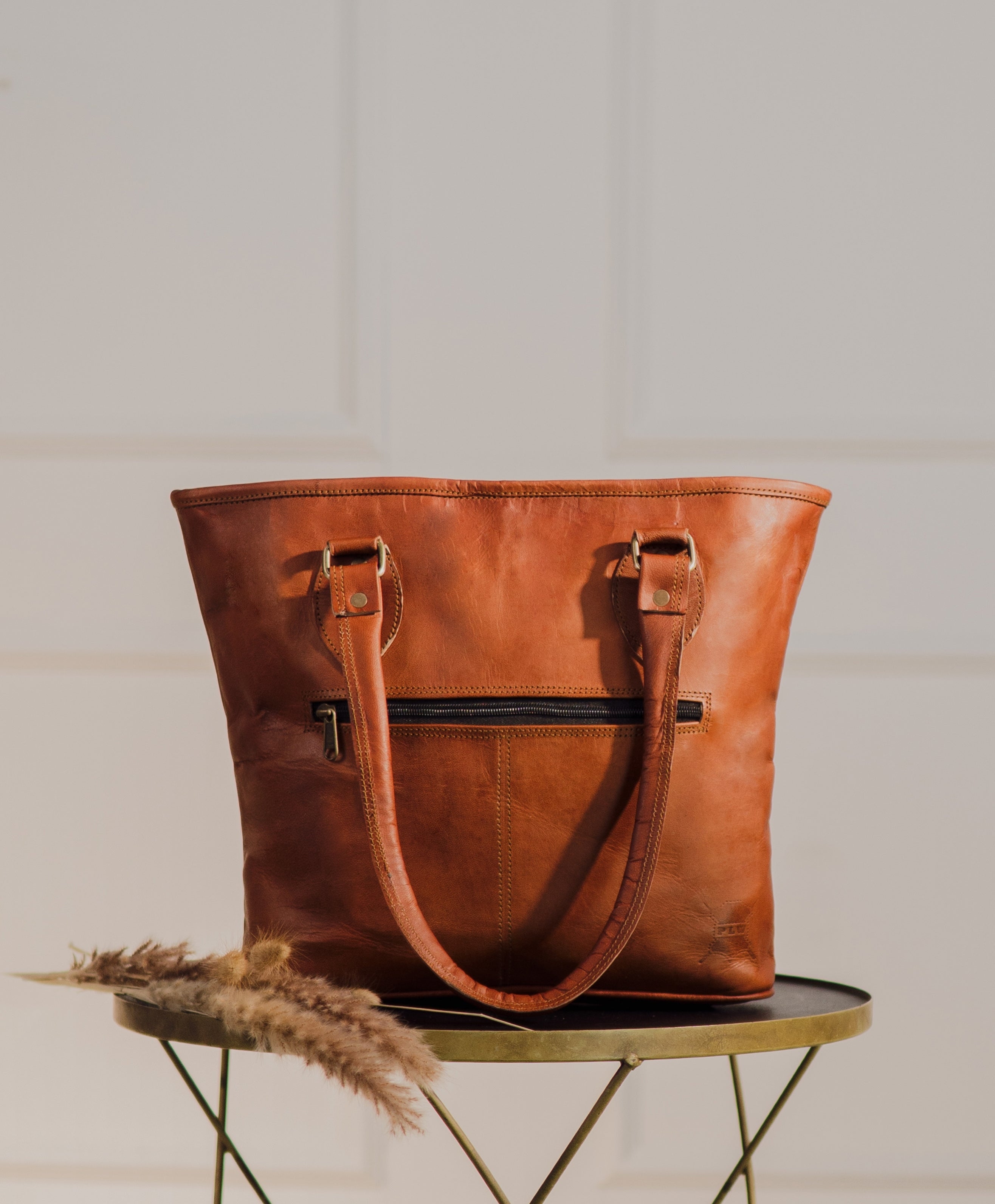 Full Grain Leather Tote Bag