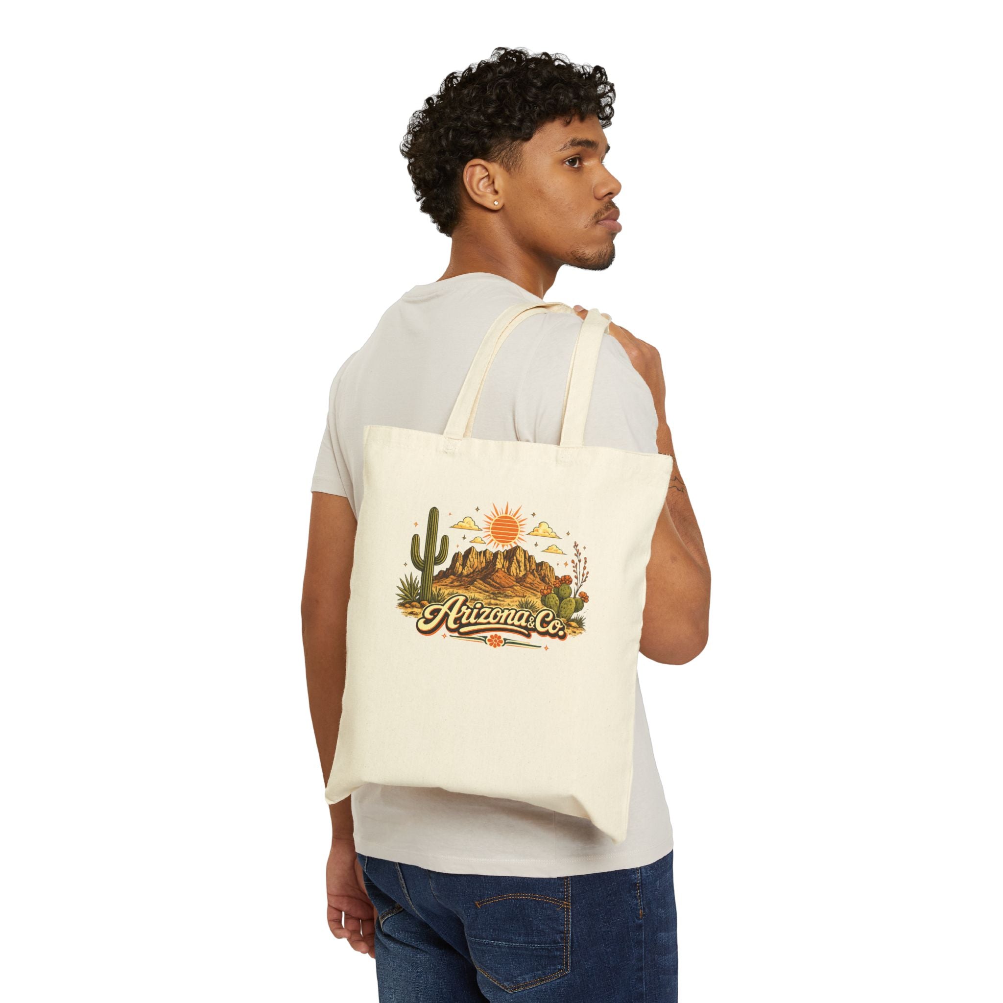 Arizona & Co. Logo Canvas Tote Bag