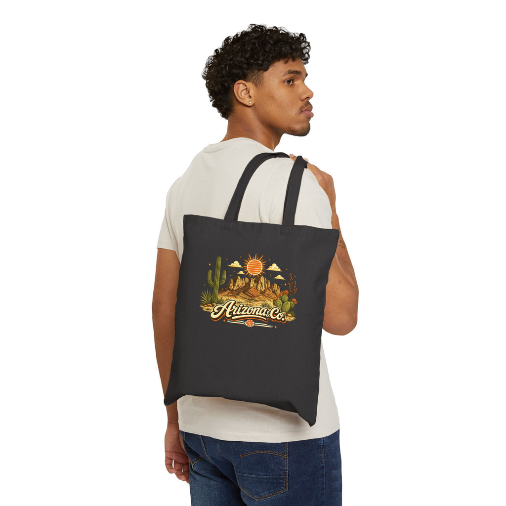 Arizona & Co. Logo Canvas Tote Bag