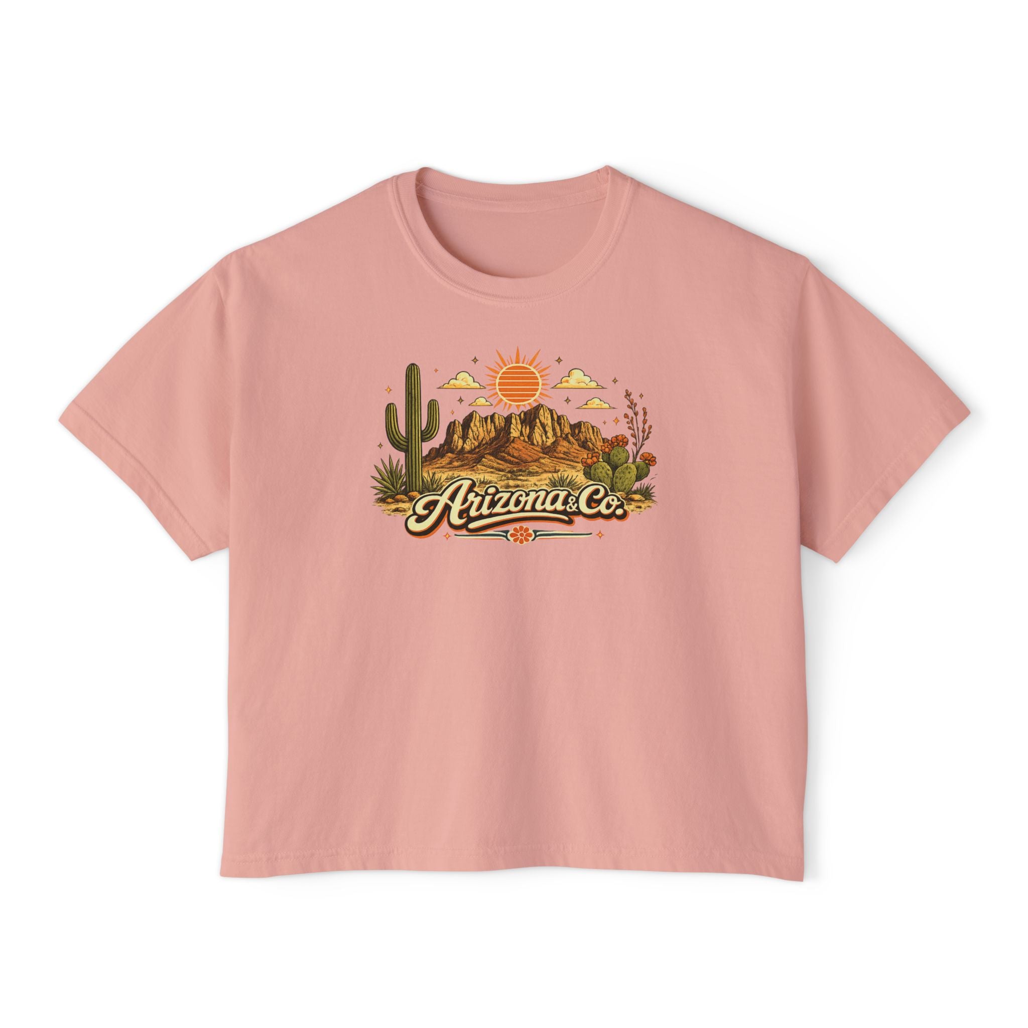 Desert Scene Graphic Logo Tee | Arizona & Co.