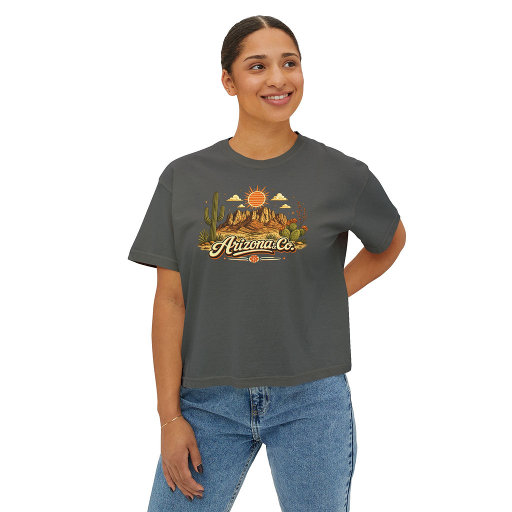 Desert Scene Graphic Logo Tee | Arizona & Co.