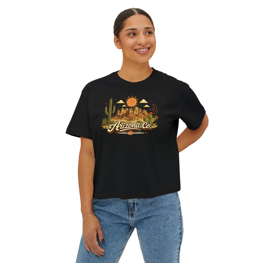 Desert Scene Graphic Logo Tee | Arizona & Co.