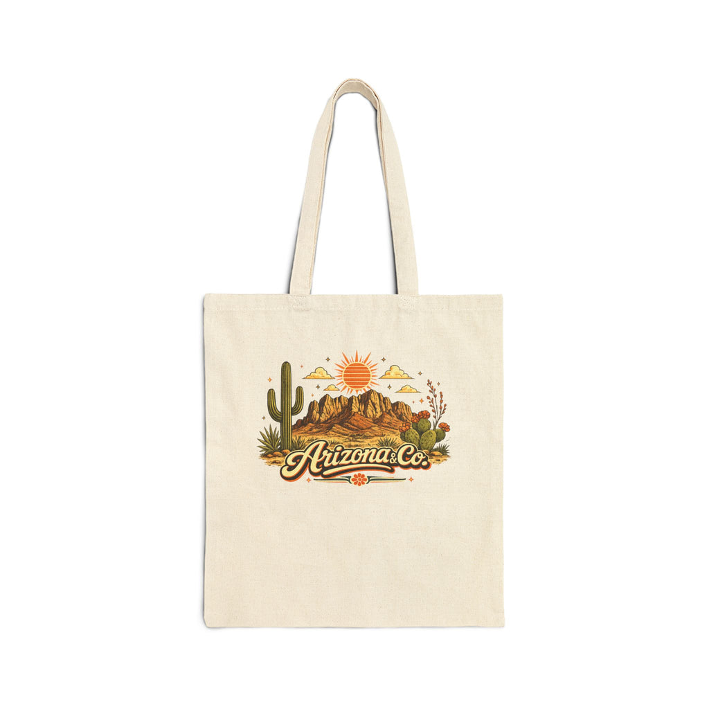 Arizona & Co. Logo Canvas Tote Bag