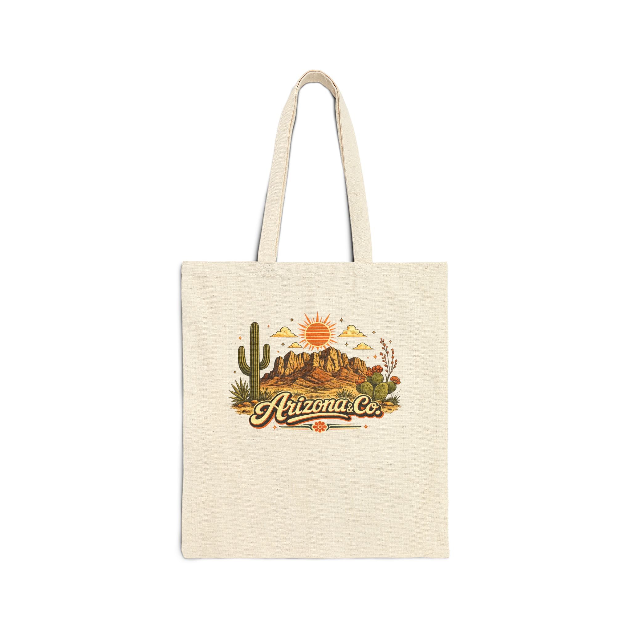 Arizona & Co. Logo Canvas Tote Bag
