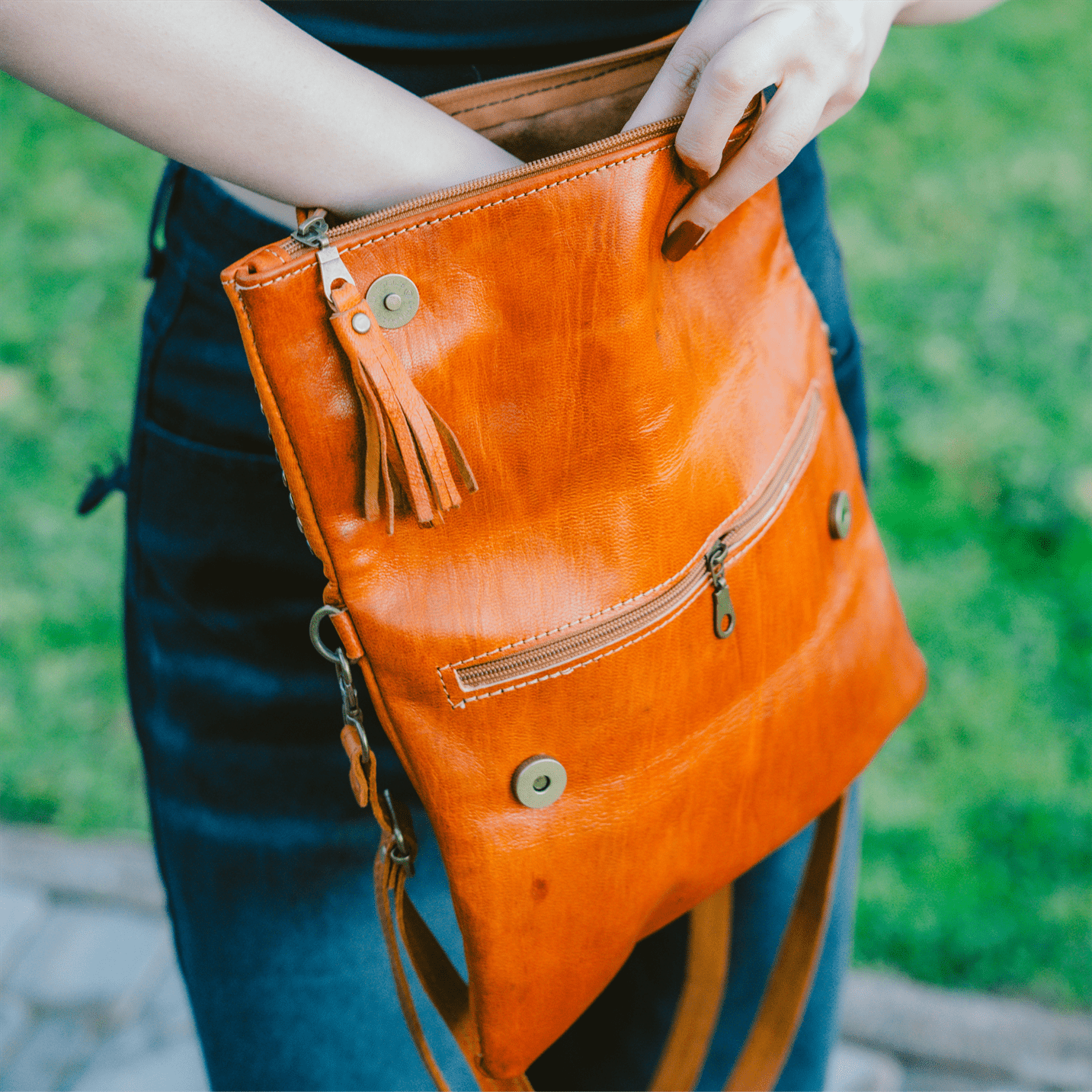 Leather Purse Talaa
