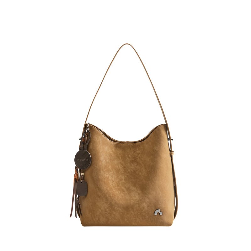 Vintage Leather Large Capacity Tote Bag