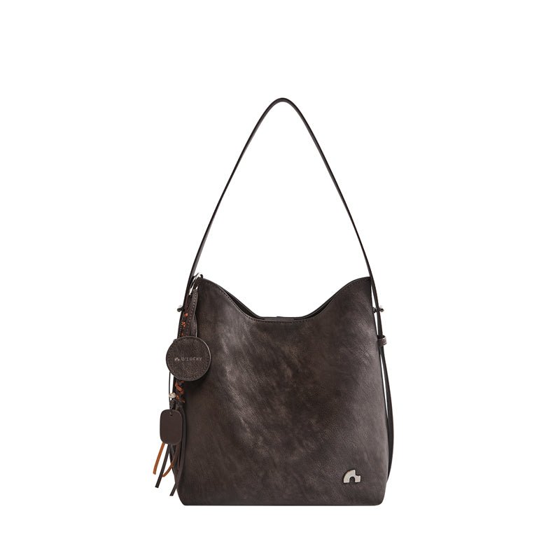 Vintage Leather Large Capacity Tote Bag