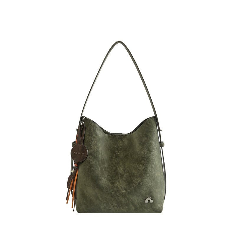 Vintage Leather Large Capacity Tote Bag